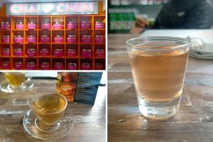 Tea tasting experience at Chai Chun store in Gangtok