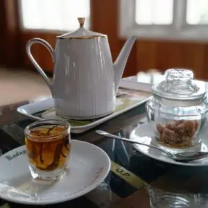Golden Tips tea in Sri Lanka. Asian tea culture