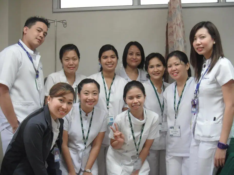 Robotic OR trainees at The Medical City